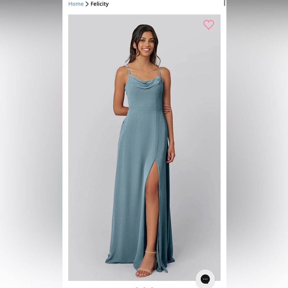 Kennedy Blue Felicity bridesmaid dress - Slate blue